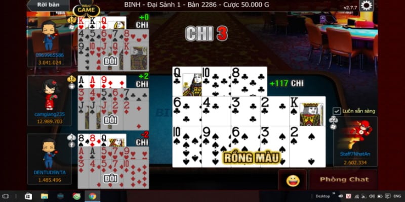 Cách xếp sảnh 3 Đao cực hiệu quả khi chơi Xập Xám