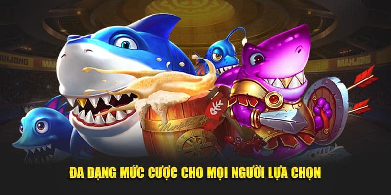 Đa dạng mức cược cho mọi người lựa chọn
